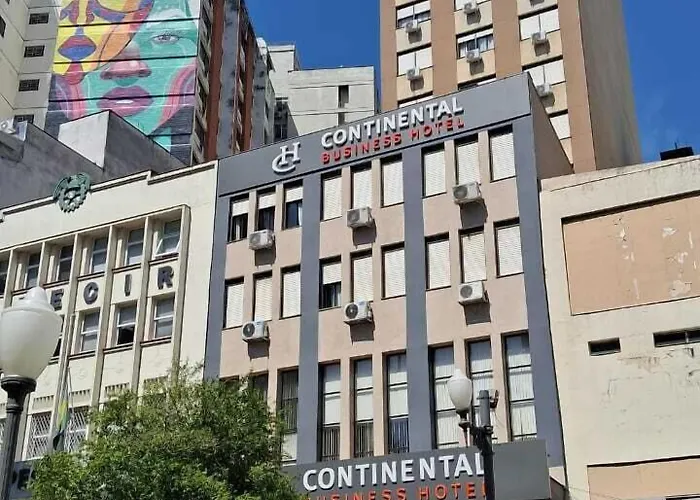Hotel Continental Business - 200 Metros Do Complexo Hospitalar Santa Casa Porto Alegre